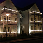 Ferienwohnung Minerva Weihnachtsbeleuchtung von Villa Minerva